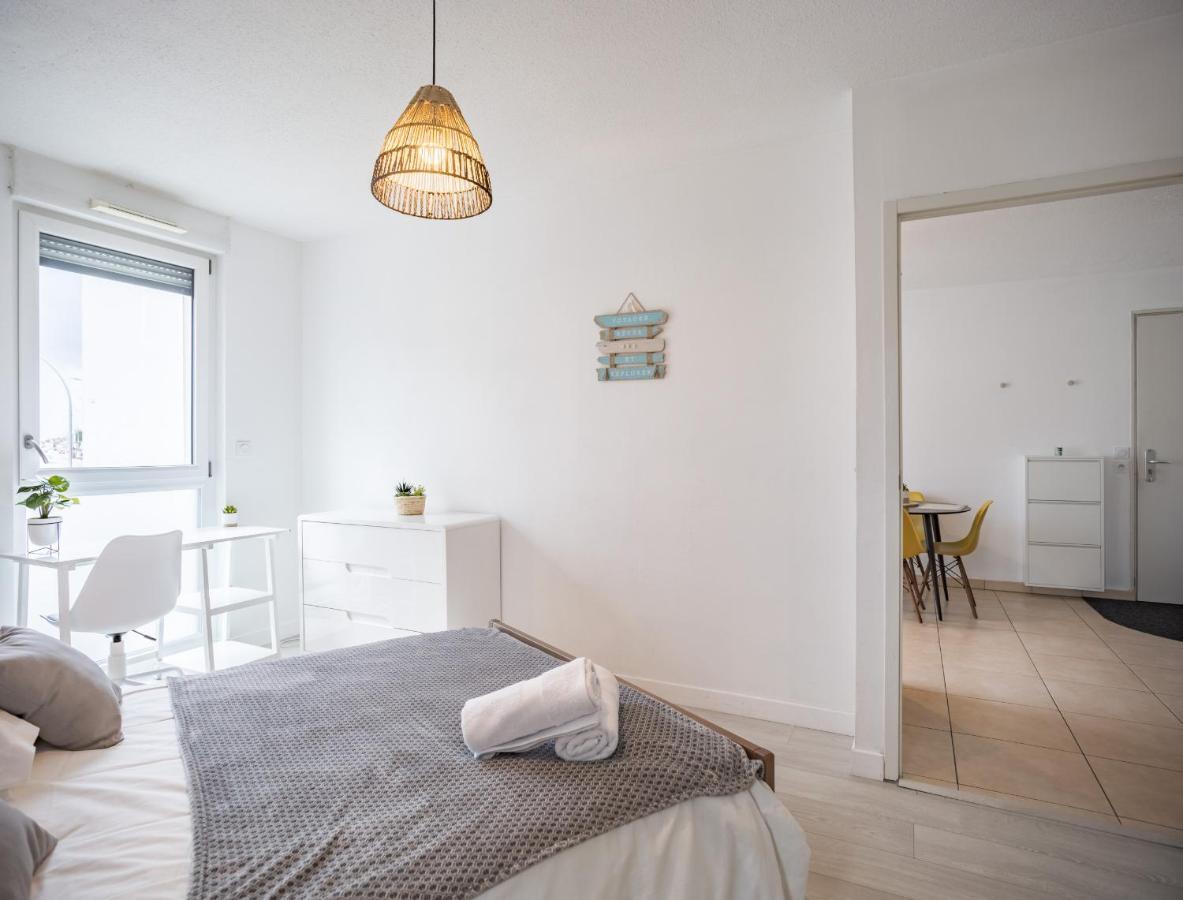 Apartamento L'Escale - Lumiere Et Confort - Prox. Hypercentre Troyes Exterior foto