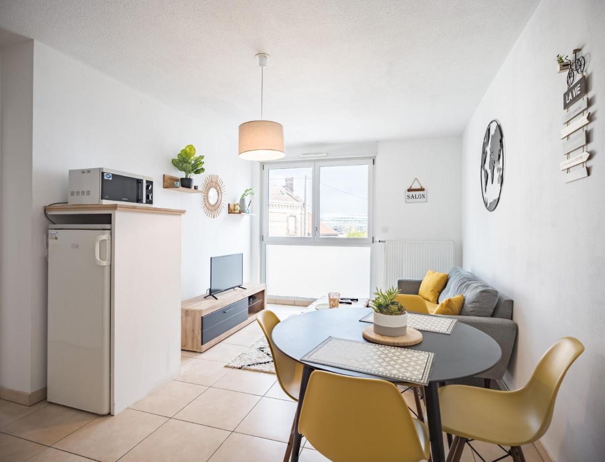 Apartamento L'Escale - Lumiere Et Confort - Prox. Hypercentre Troyes Exterior foto