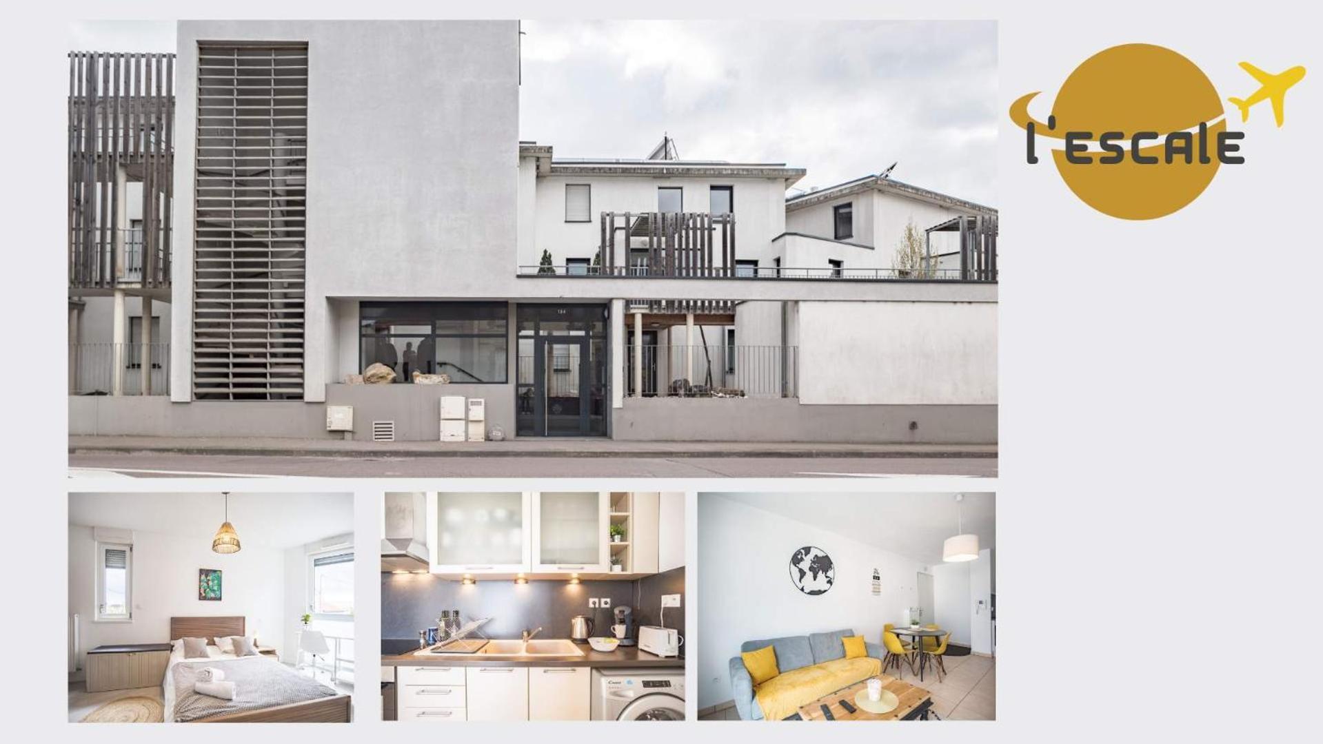 Apartamento L'Escale - Lumiere Et Confort - Prox. Hypercentre Troyes Exterior foto